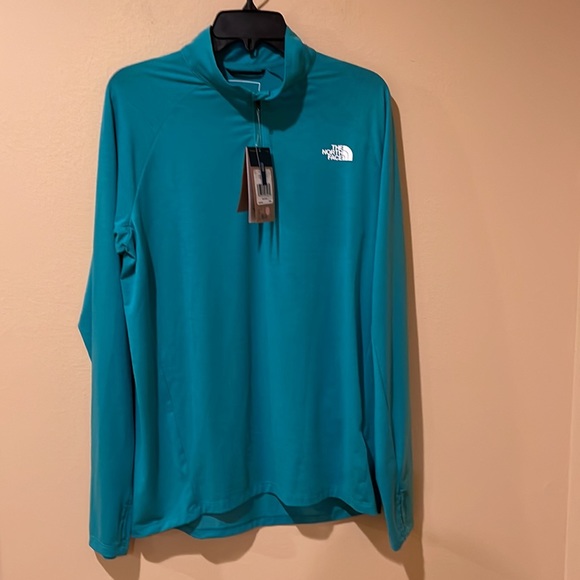 NWT The North Face Wander Quarter-Zip Long-Sleeve Pullover - Picture 2 of 4